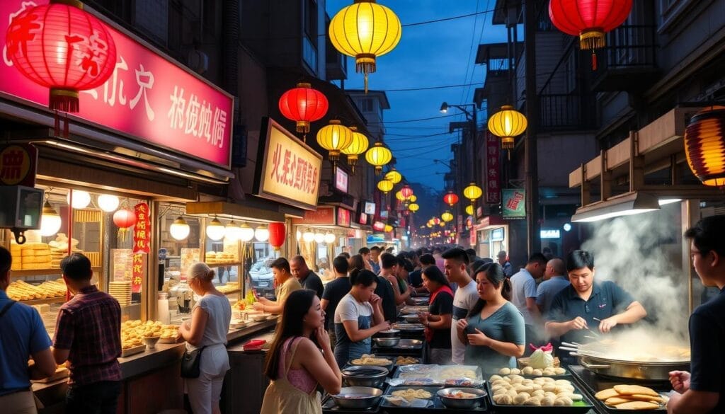 Street food in China