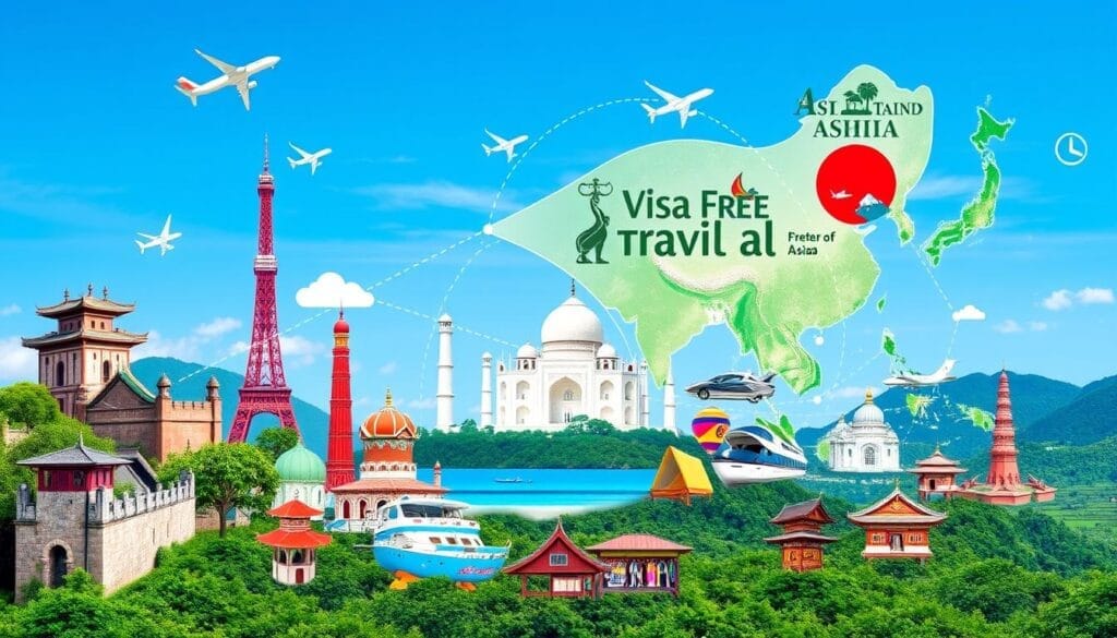 Visa-free travel in Asia